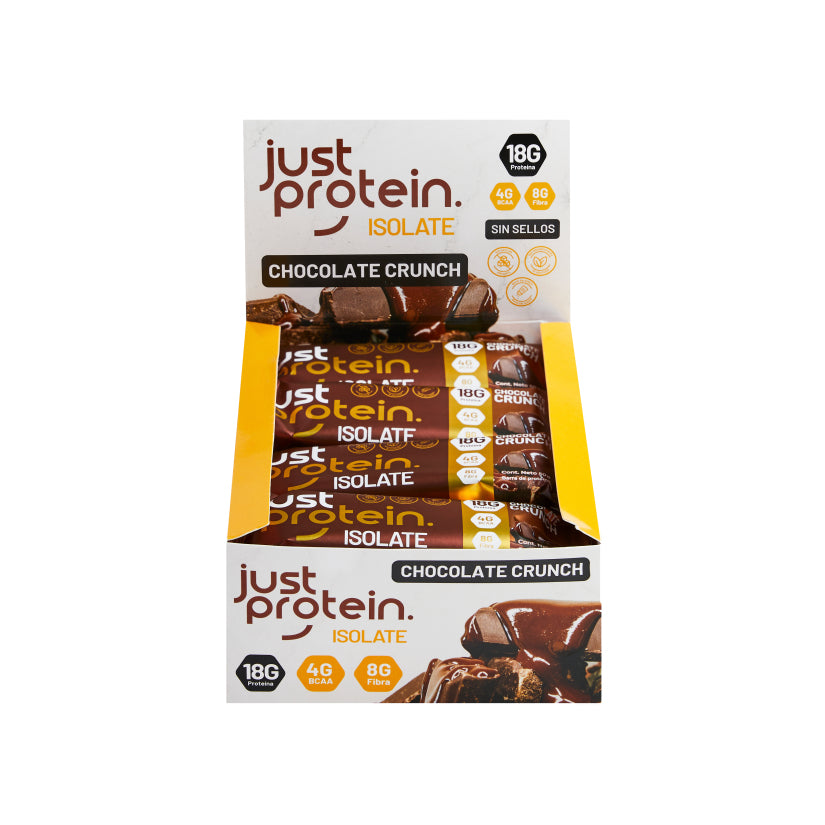 BOX 12 BARRAS ISOLATE 18G C/U - JUST PROTEIN