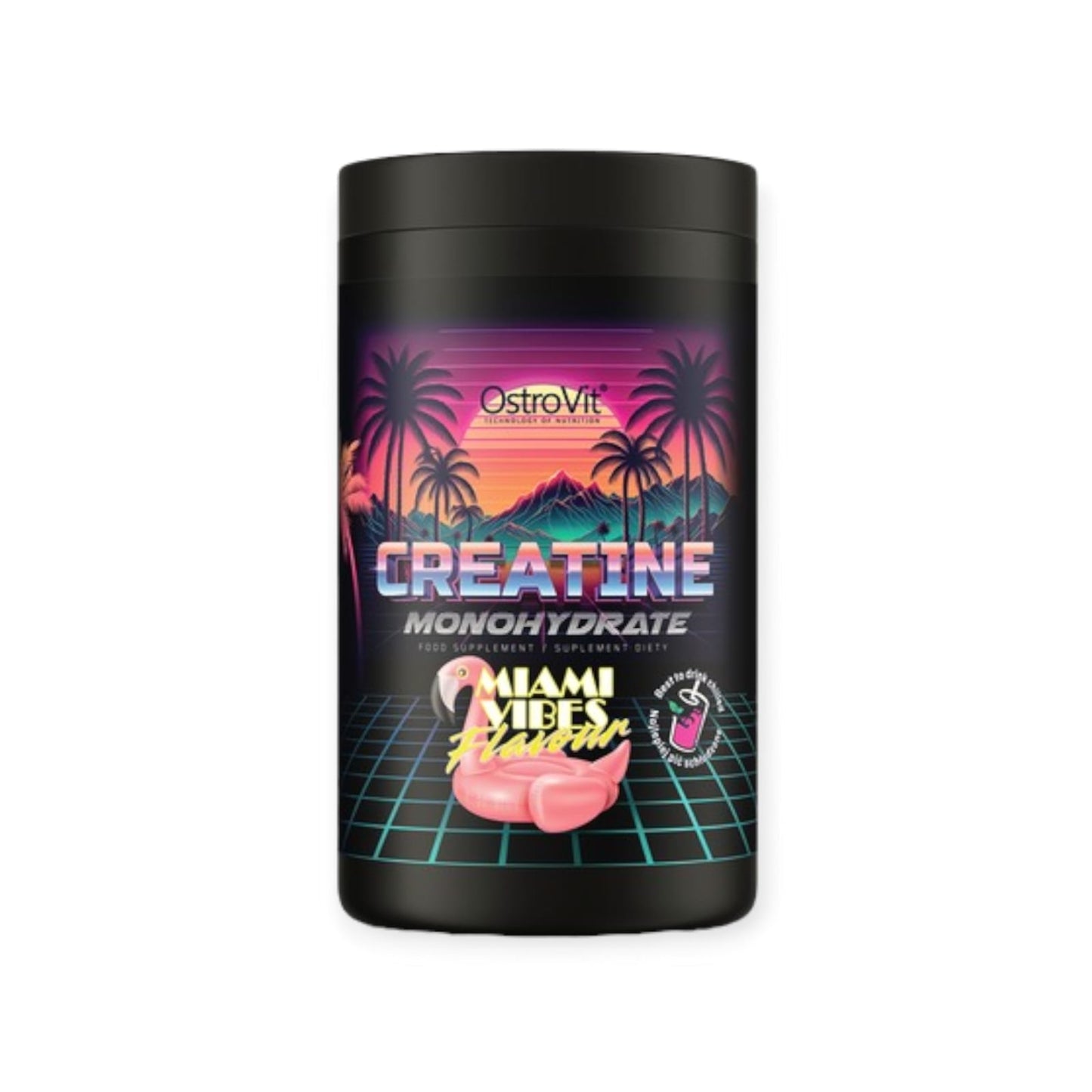 PACK PROTEINA 100% WHEY 66 SV + CREATINA MIAMI VIBES 500GR + Shaker - OSTROVIT