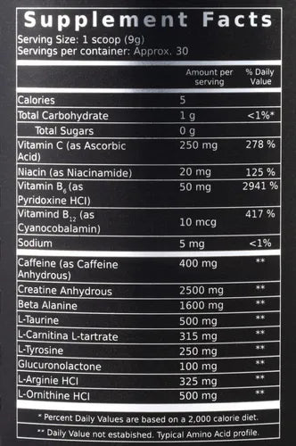 Pre Entrenamiento G10 Xplosive - Kiffer