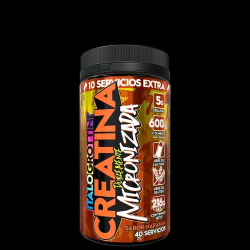 Creatina Monohidrato Micronizada - 200gr - 40 Servicios