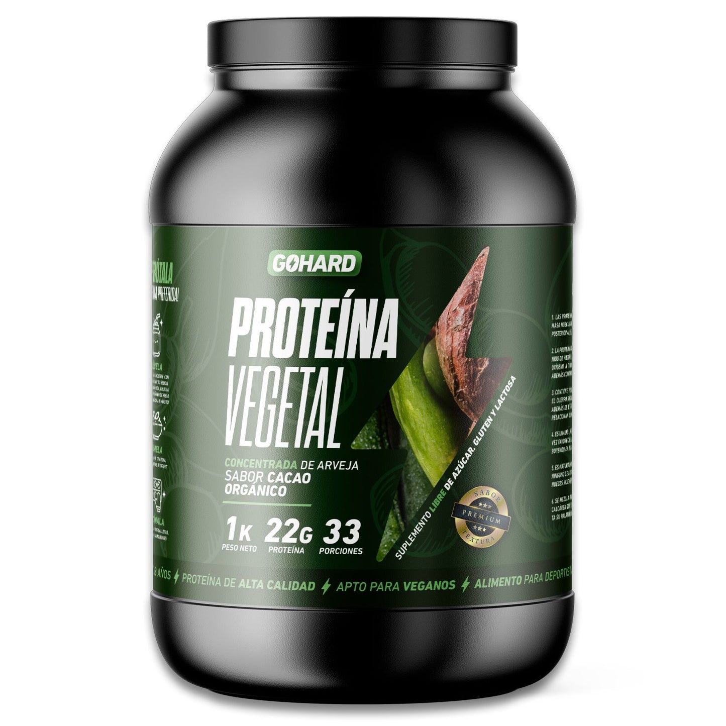 Proteína Vegetal - 33 Servicios - Gohard