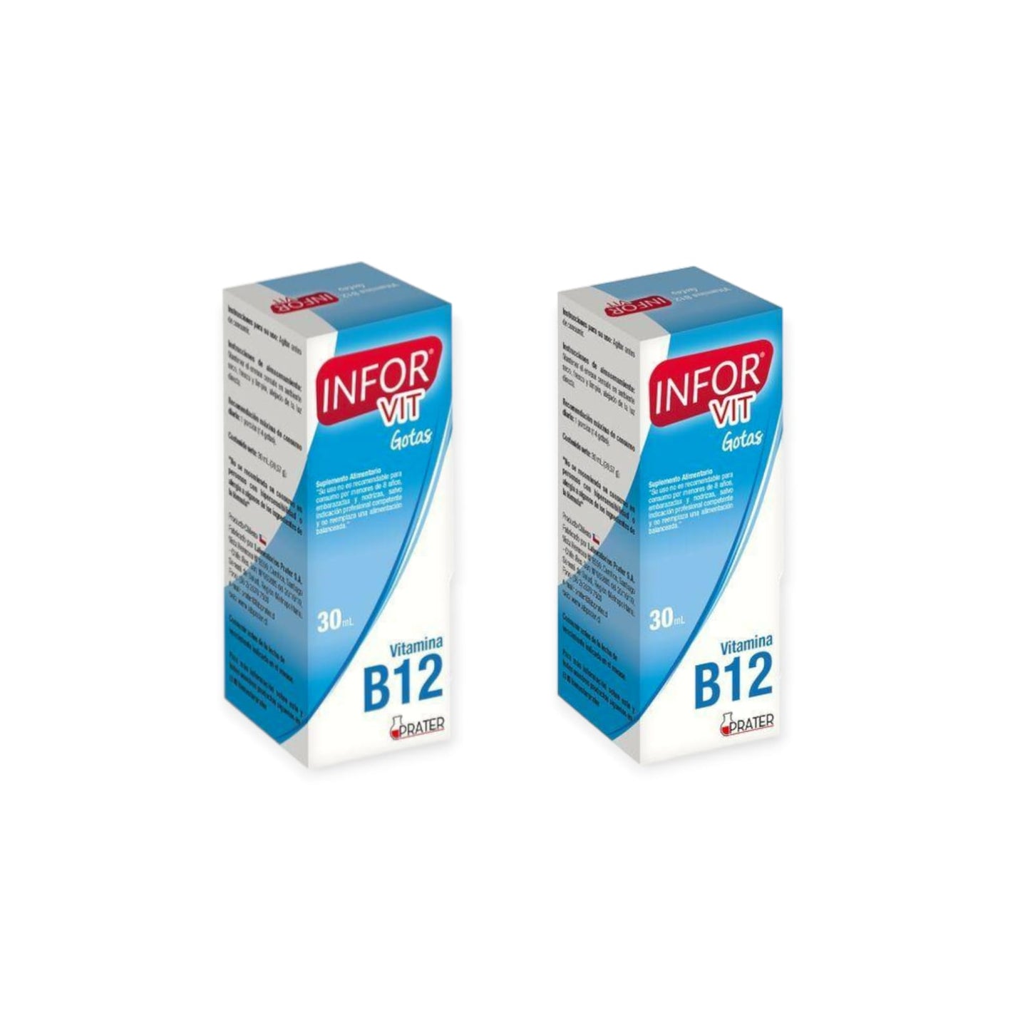 2 VITAMINA B12 30ML C/U - INFOR