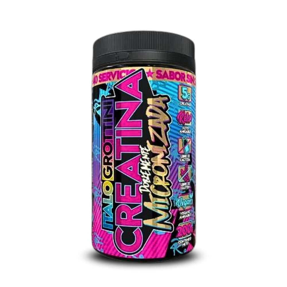 Creatina Monohidrato Micronizada 220gr 40 SV - Italo Grottini