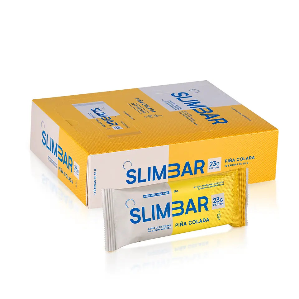 Box 12 barras de proteina SLIMBAR 60GR C/U