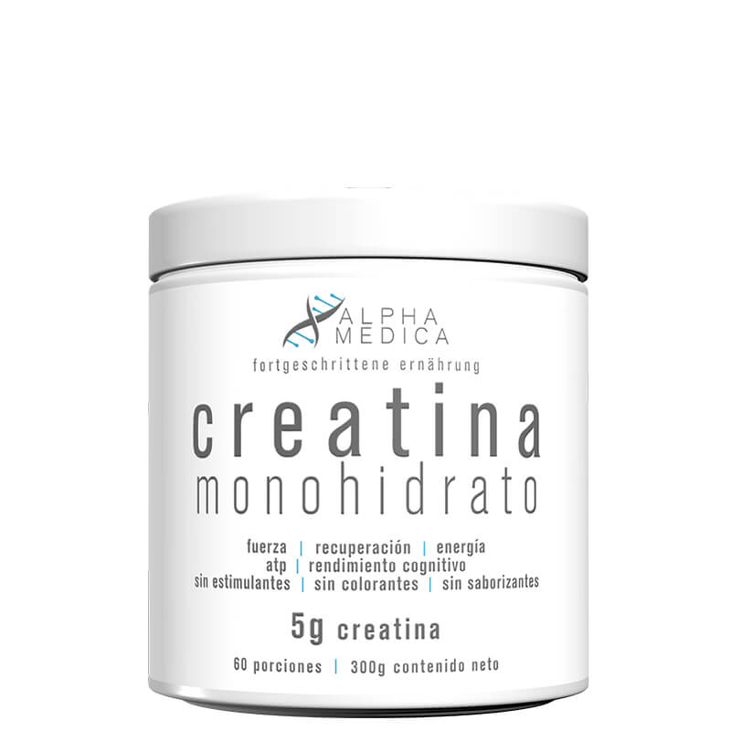 PACK CREATINA MONOHIDRATADA 300GR + GLUTAMINA 300GR - ALPHA MEDICA