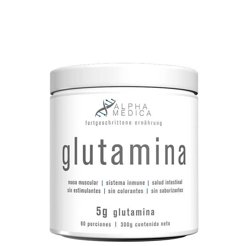 PACK CREATINA MONOHIDRATADA 300GR + GLUTAMINA 300GR - ALPHA MEDICA