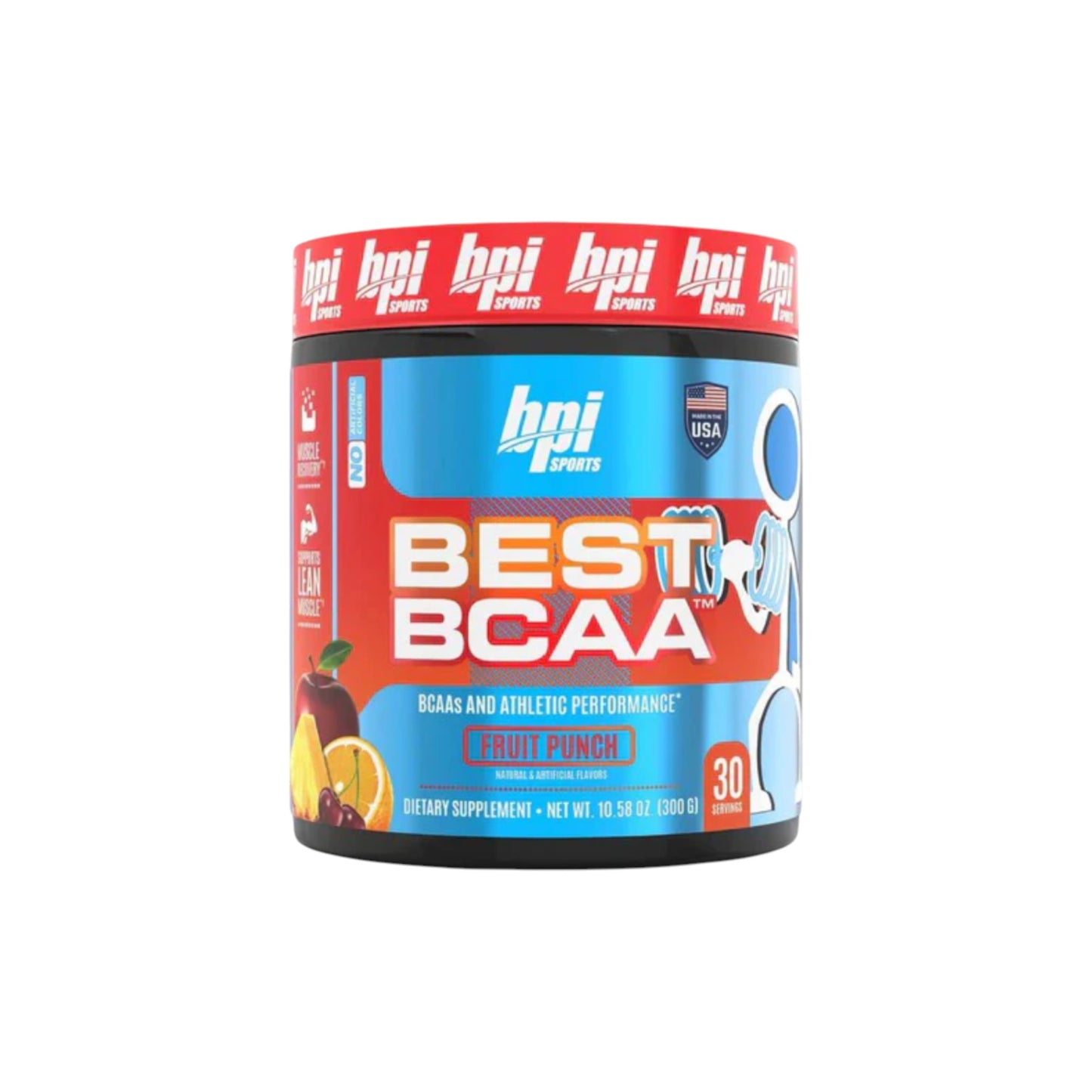 BEST BCAA FRUIT PUNCH 300GR 30 SERVICIOS - BPI SPORT