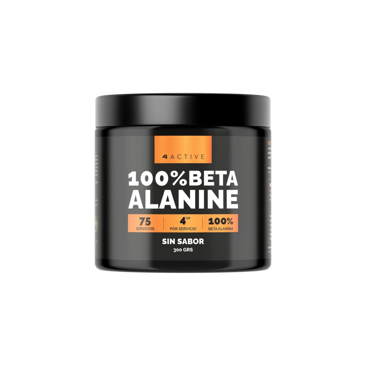 BETA ALANINA 100% 300GR - 4ACTIVE