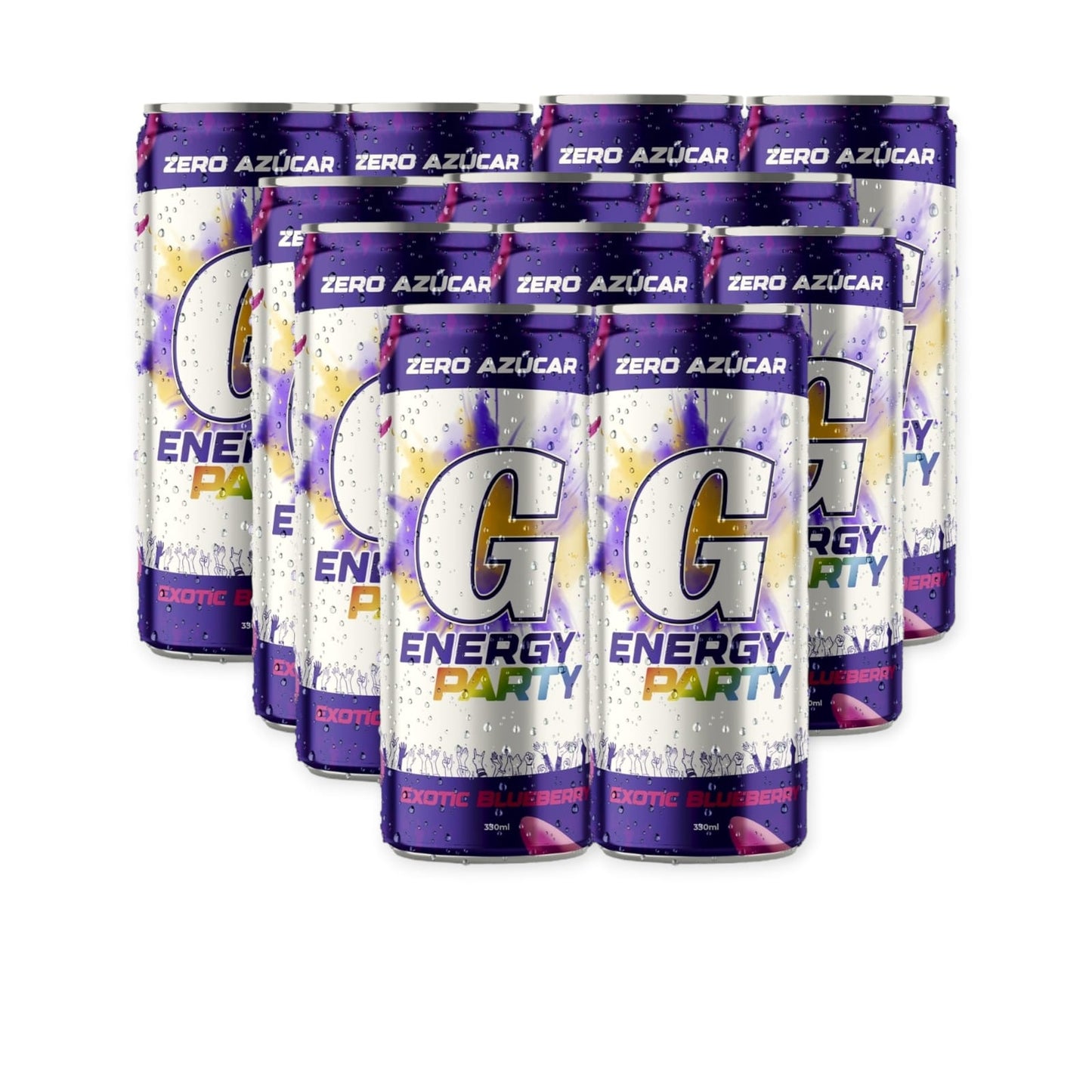 PACK 12 ENERGETICAS ENERGY PARTY 320ML - GREATLHETE