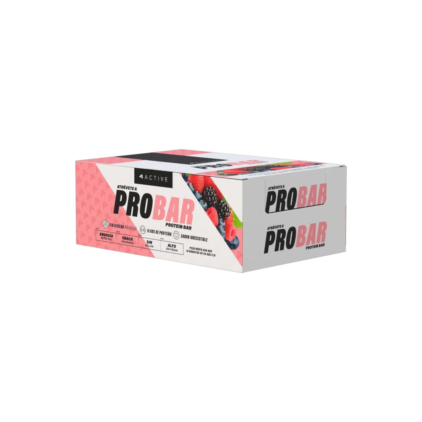 BOX 16 BARRAS PROBAR PROTEIN BAR - 4ACTIVE