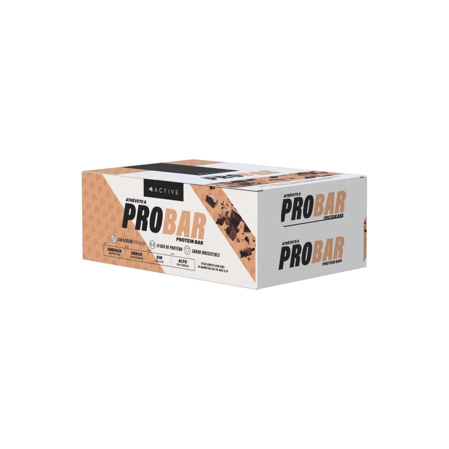 BOX 16 BARRAS PROBAR PROTEIN BAR - 4ACTIVE