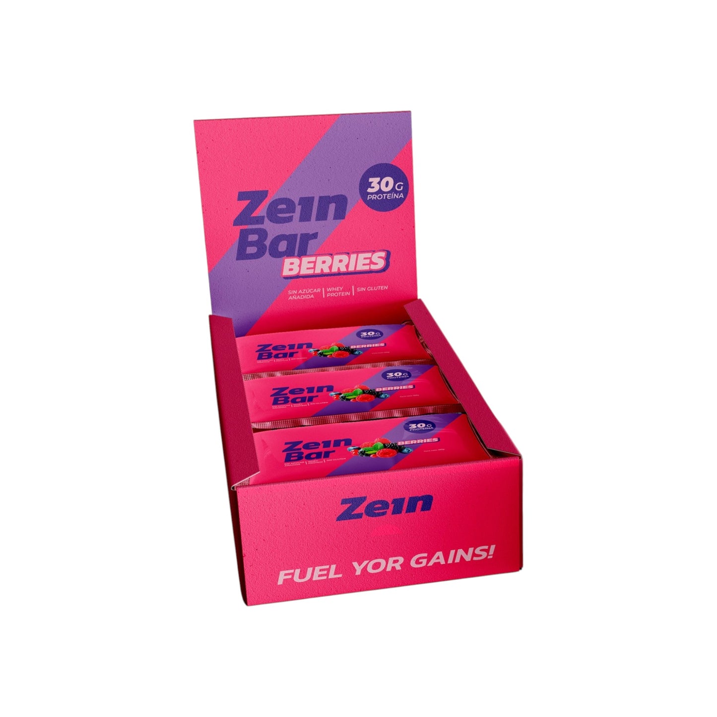 BOX DE 12 BARRAS DE PROTEINA ZEIN BAR 100GR - ZEIN ¡PRECIO LANZAMIENTO!