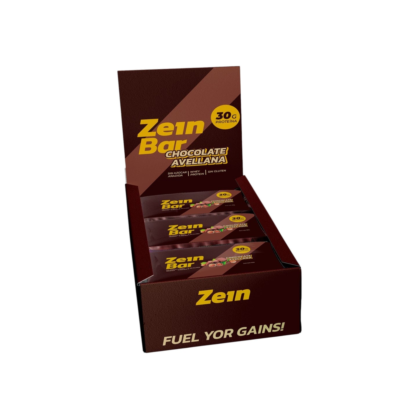 BOX DE 12 BARRAS DE PROTEINA ZEIN BAR 100GR - ZEIN ¡PRECIO LANZAMIENTO!