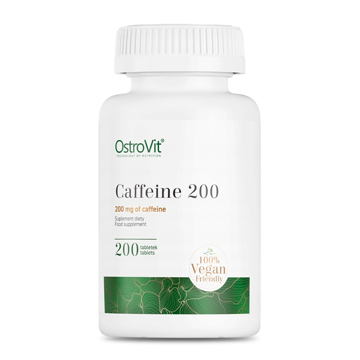 CAFFEINE 200 TABLETAS 200MG C/U - OSTROVIT