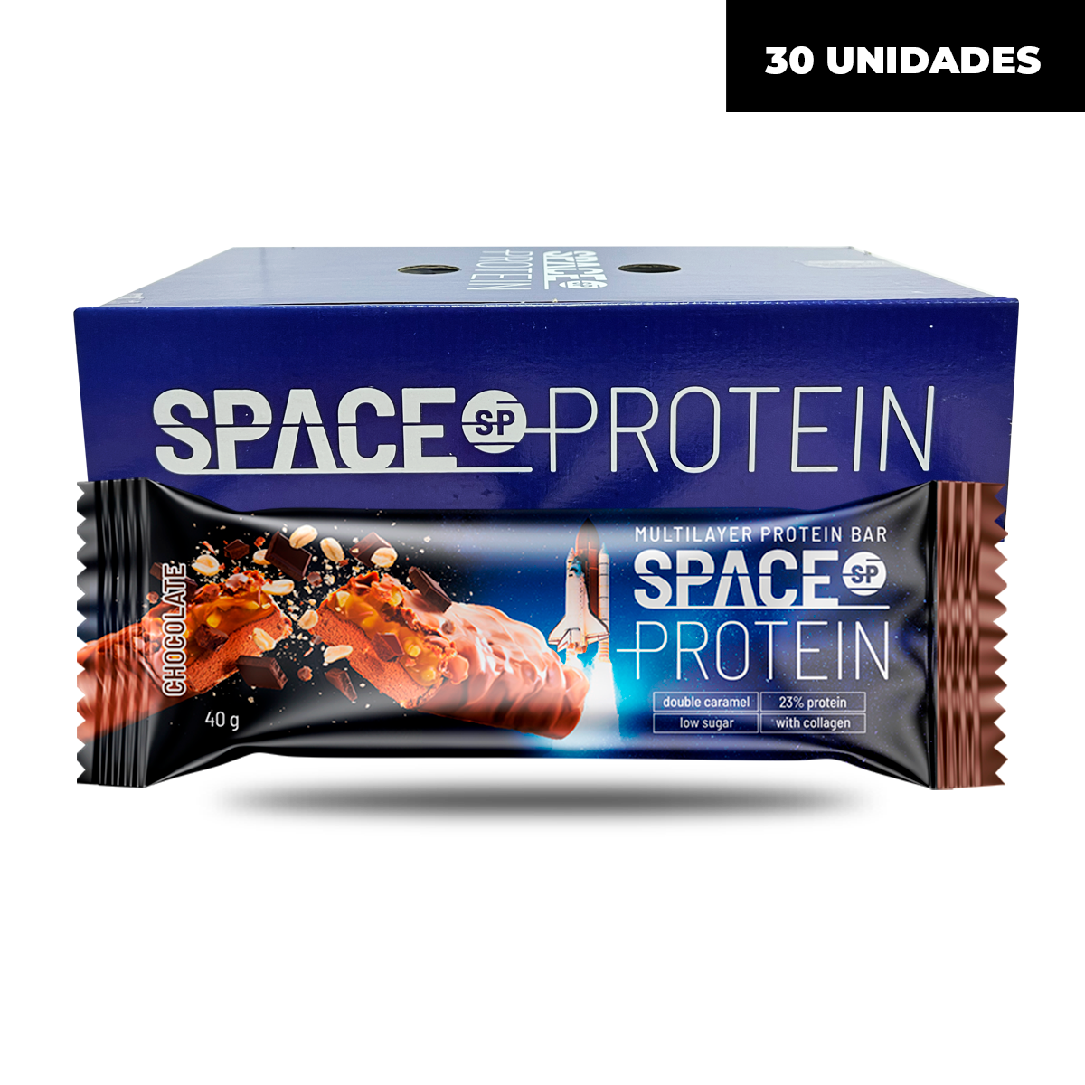 BOX 30 BARRAS SPACE PROTEIN MULTILAYER - SPACE PROTEIN