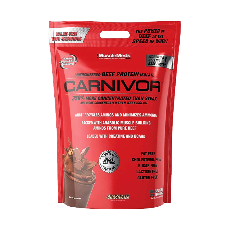 Proteína Carnivor 100 Servicios - Musclemeds - Chocolate