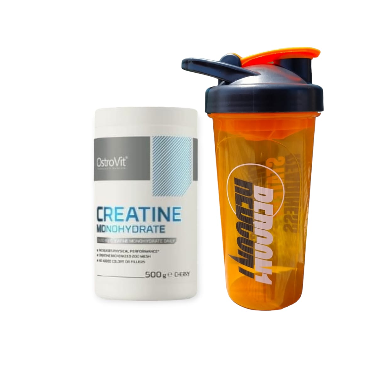 PACK CREATINA MONOHIDRATADA 500GR + SHAKER - OSTROVIT