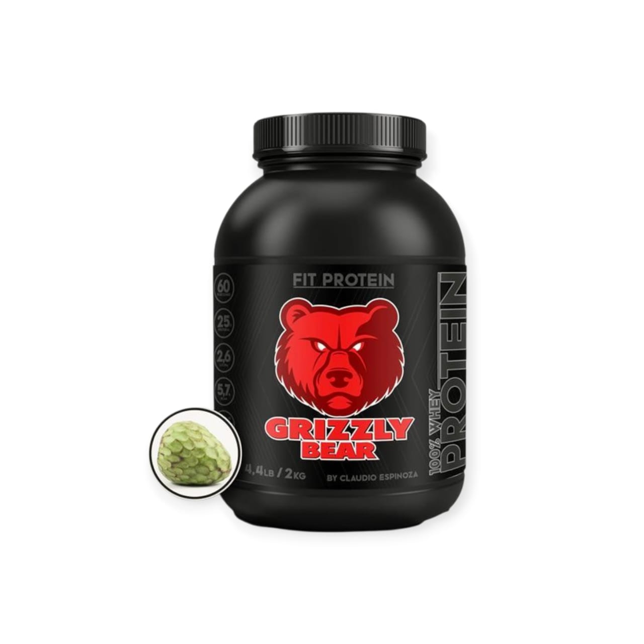 FIT PROTEIN GRIZZLYBEAR 2 KILOGRAMOS - 60 SERVICIOS