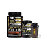 Pack Proteína 100% Whey 1 kg + creatina 500 g + shaker – Briahlabs