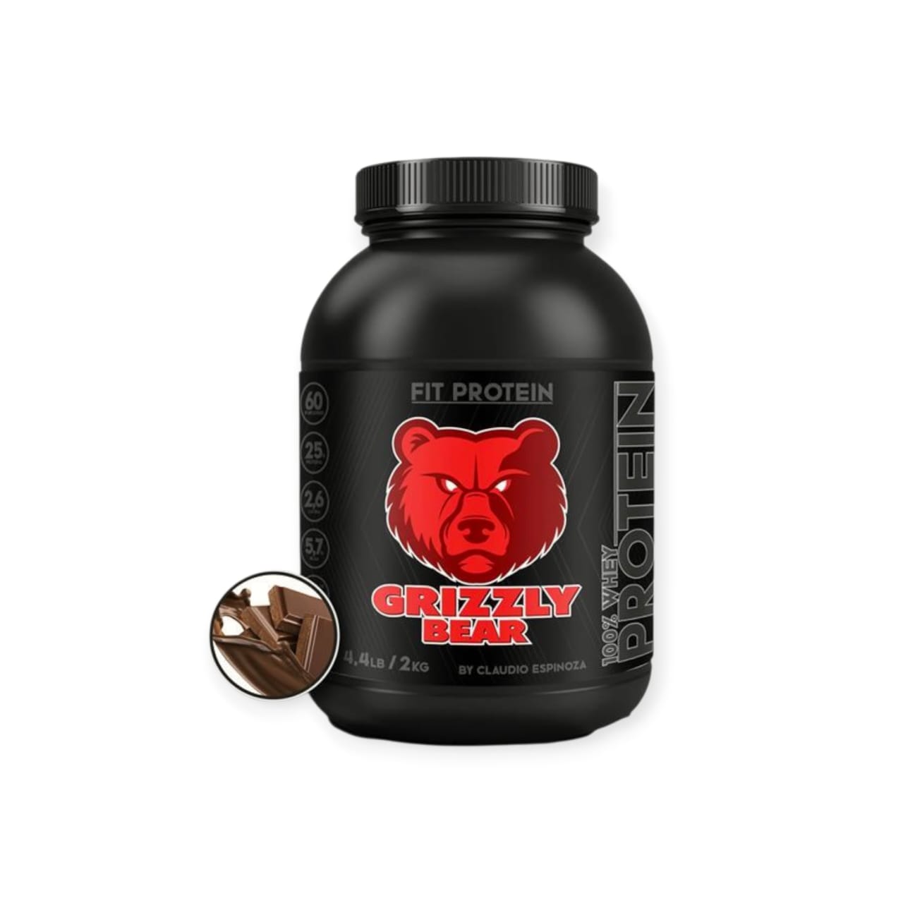 FIT PROTEIN GRIZZLYBEAR 2 KILOGRAMOS - 60 SERVICIOS
