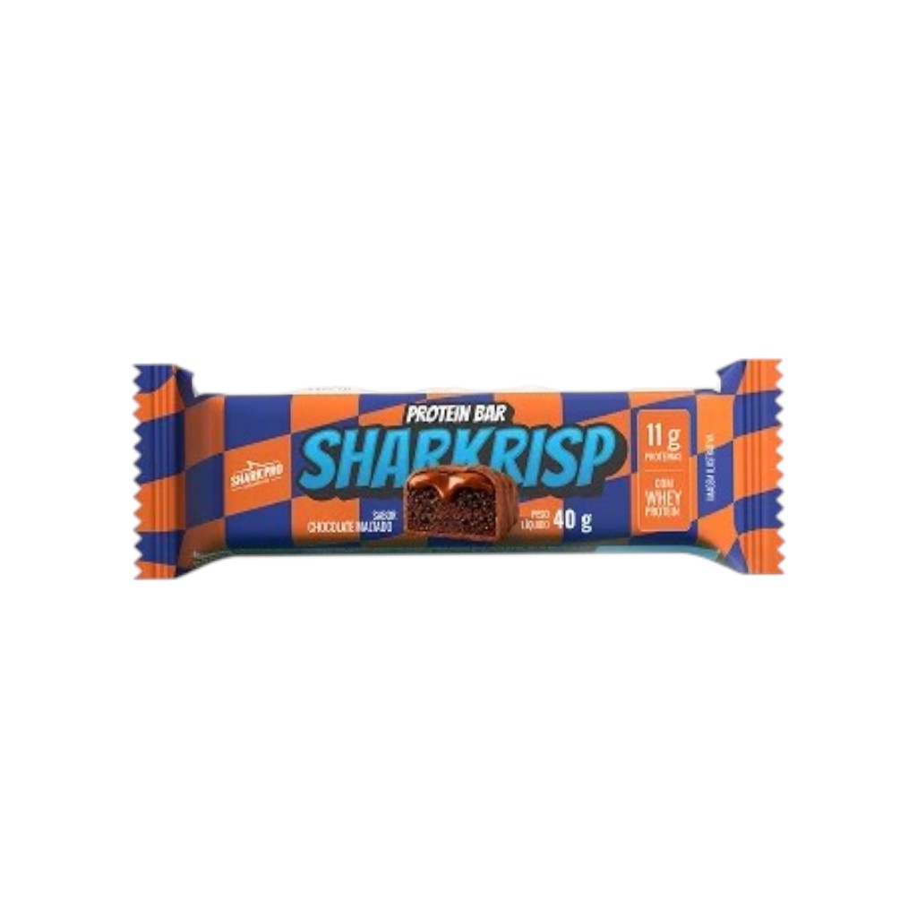 BARRA DE PROTEINA SHARKRISP - SHARK PRO