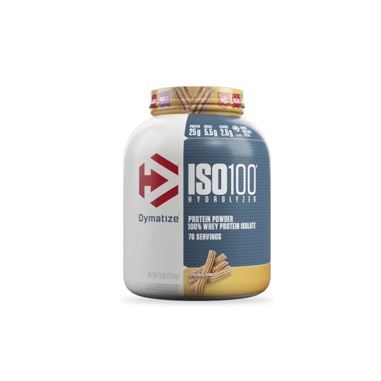 PROTEINA HIDROLIZADA ISO 100 5LB - DYMATIZE