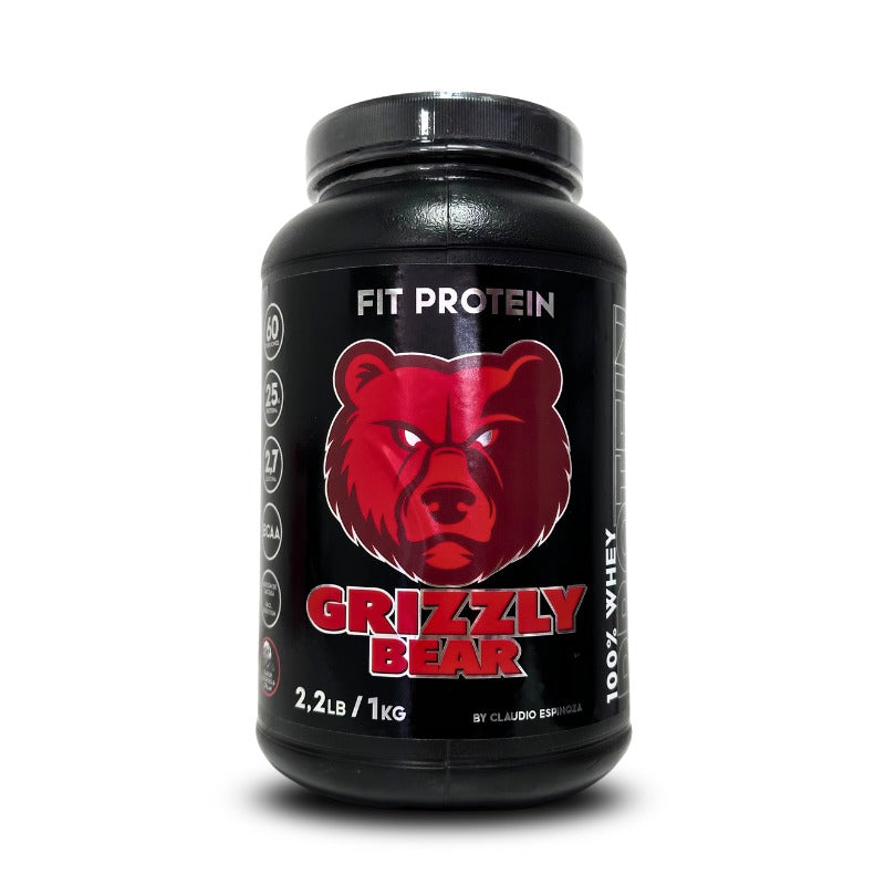 PROTEINA FIT PROTEIN 1KG 30 SV - GRIZZLY BEAR