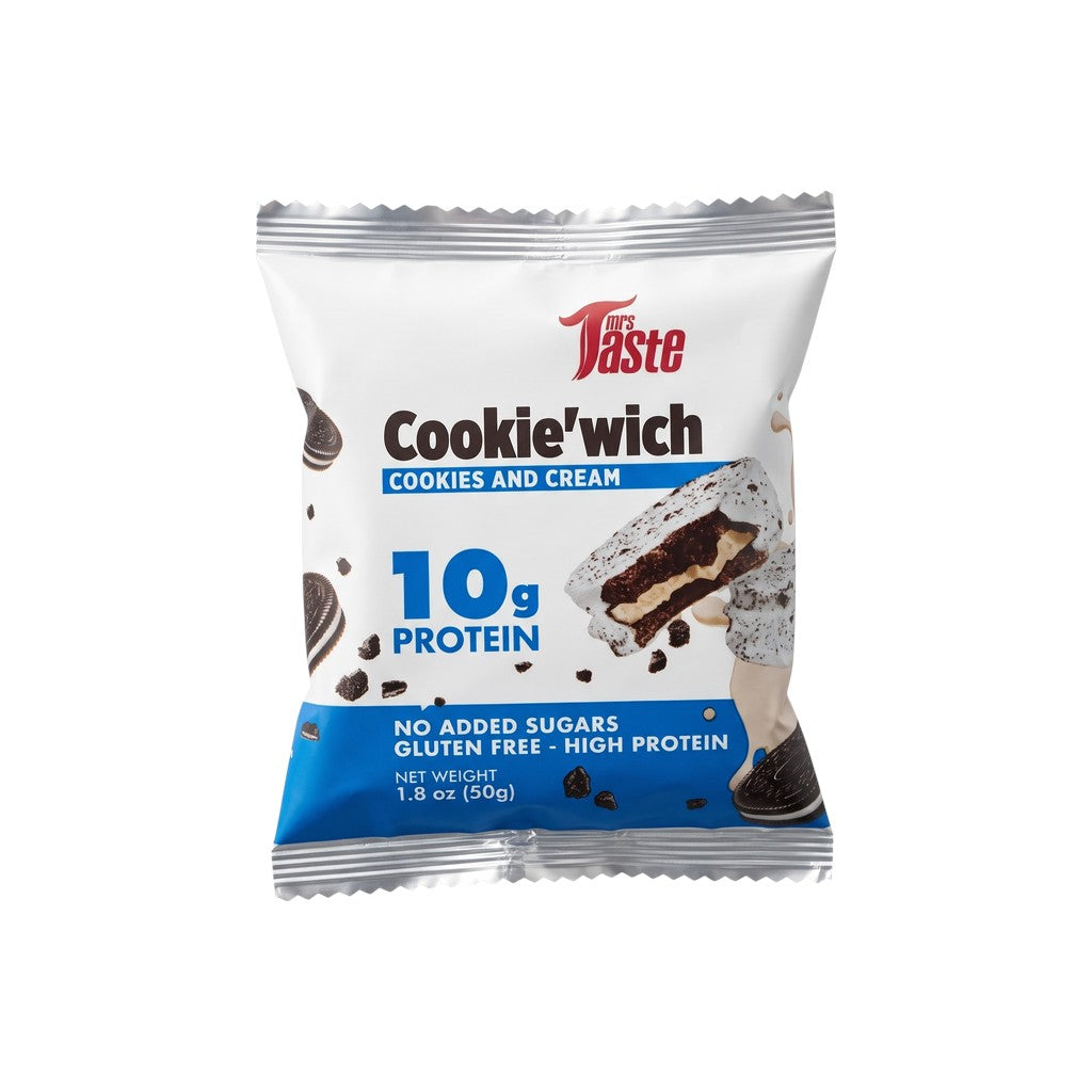 COOKIE WICH 10GR PROTEINA - MRS TASTE