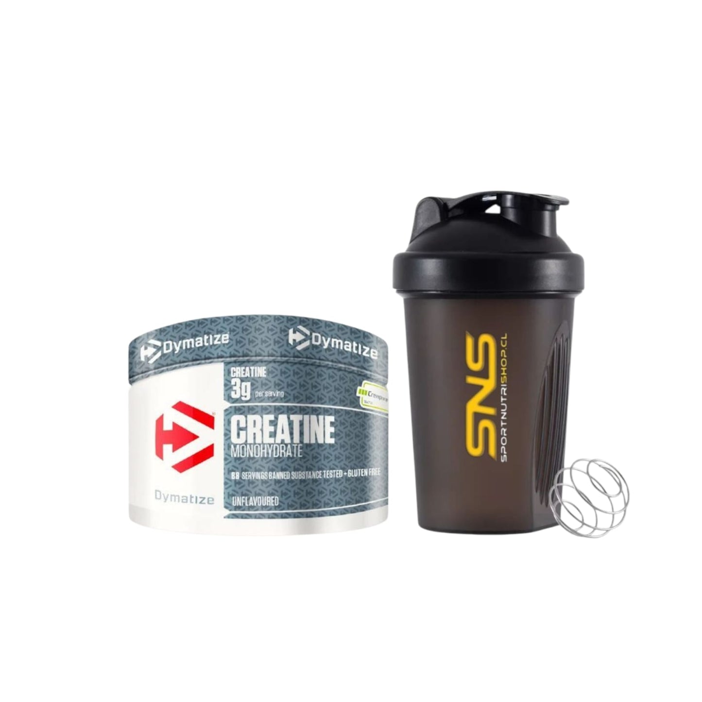 PACK CREATINA MONOHIDRATADA CREAPURE 300GR + SHAKER - DYMATIZE