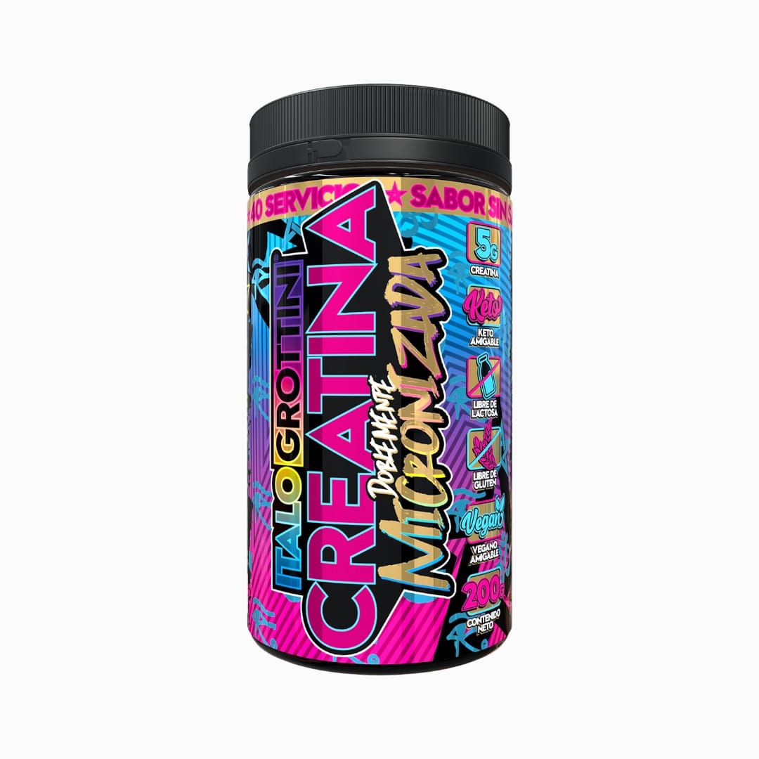 Creatina Monohidrato Micronizada - 200gr - 40 Servicios