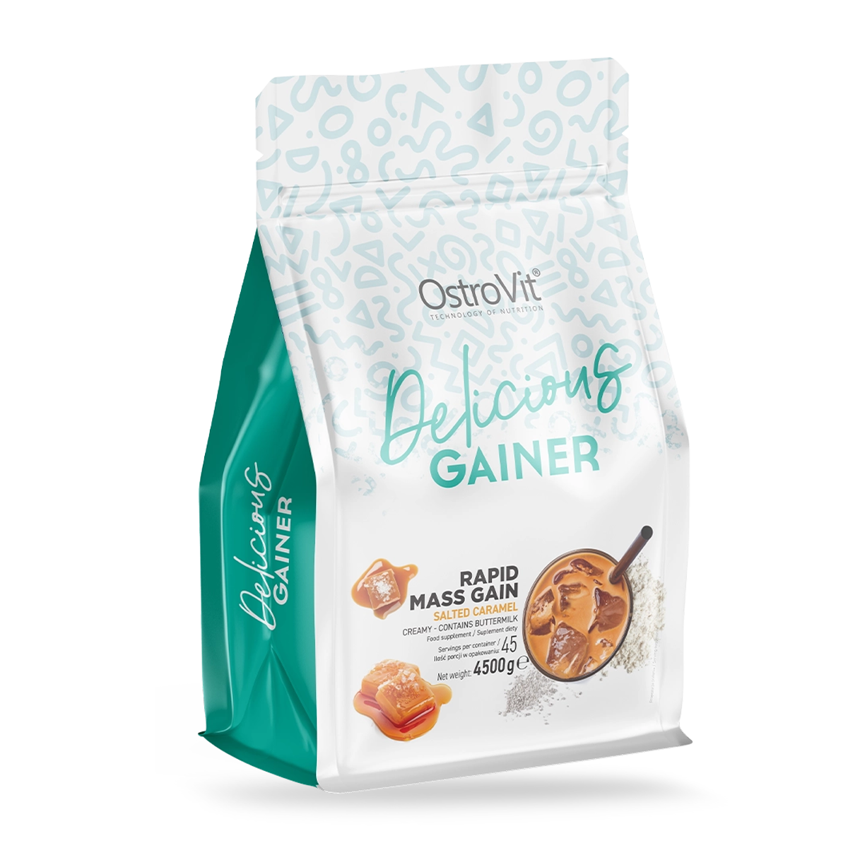 DELICIOUS GAINER 4500GR 45 PORCIONES - OSTROVIT