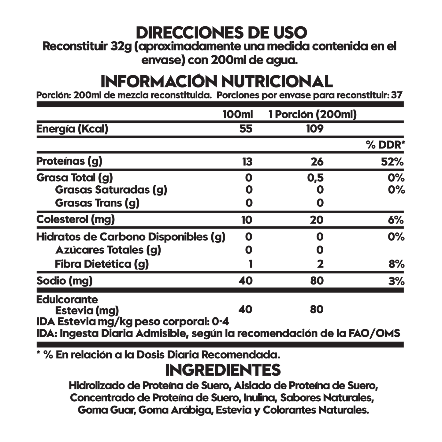 PROTEÍNA WHEY DELICIOSA 2.6 LIBRAS 37 SERVICIOS - ITALO GROTTINI (EDICION ESPECIAL)