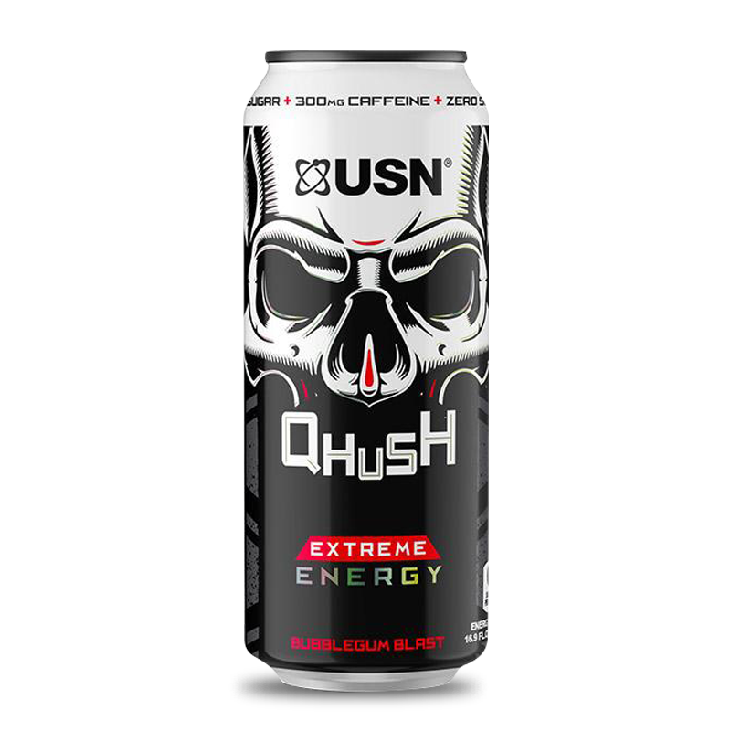 PACK 6 ENERGETICAS O PRE ENTRENO QHUSH DE USN - 473 ml -