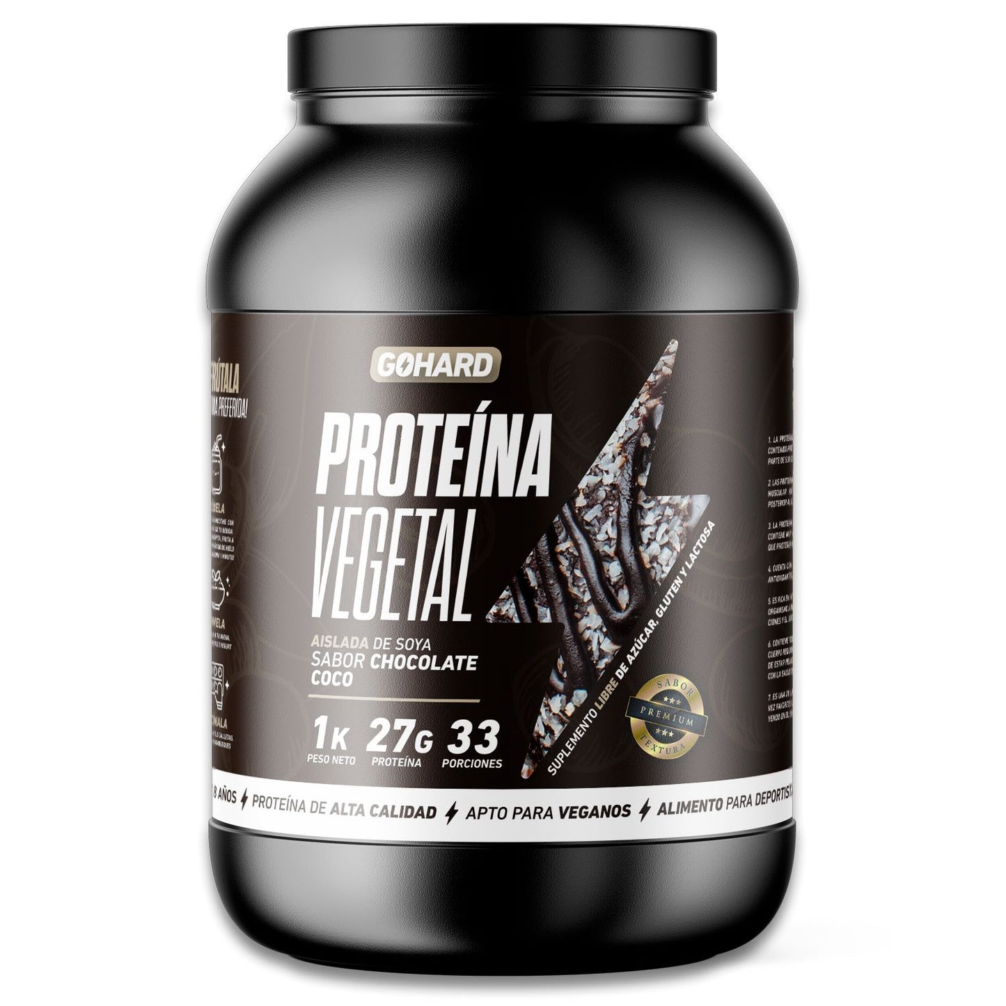 Proteína Vegetal - 33 Servicios - Gohard