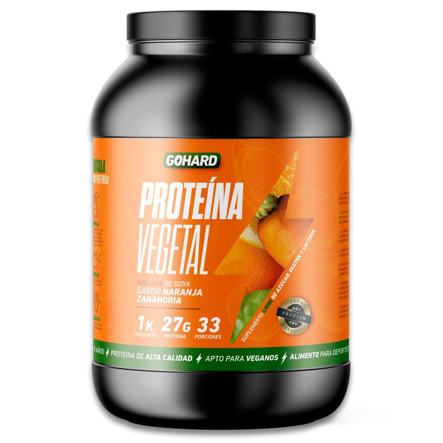 Proteína Vegetal - 33 Servicios - Gohard