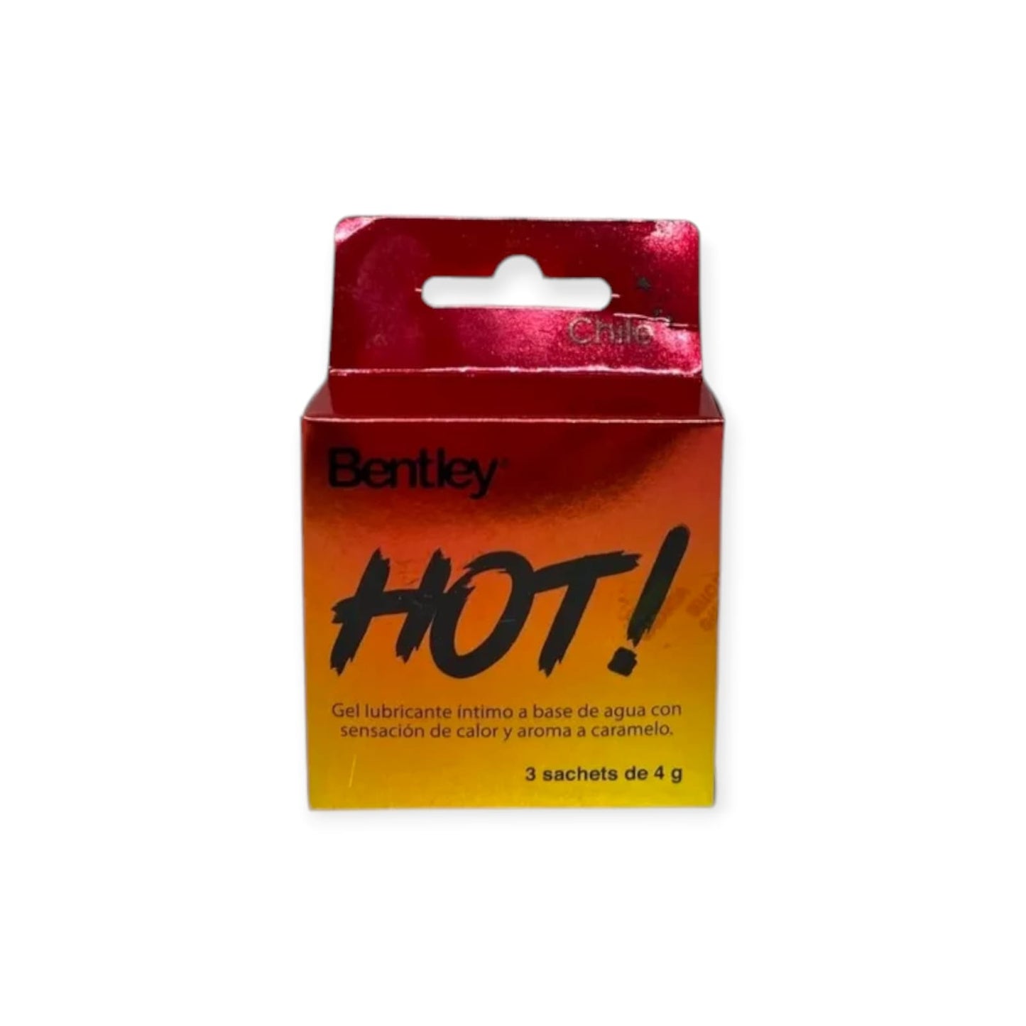 GEL LUBRICANTE HOT 3 SACHET DE 4G - BENTLEY