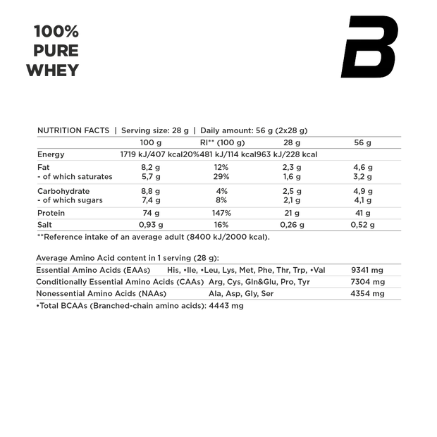 PROTEINA 100% PURE WHEY - BIOTECHUSA