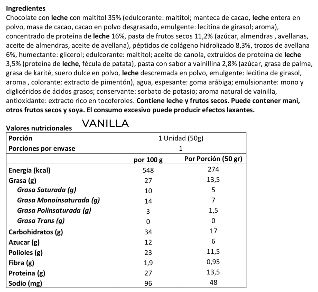 BOX DE 24 BARRAS DE PROTEINA DELUXE 50GR - SPACE PROTEIN