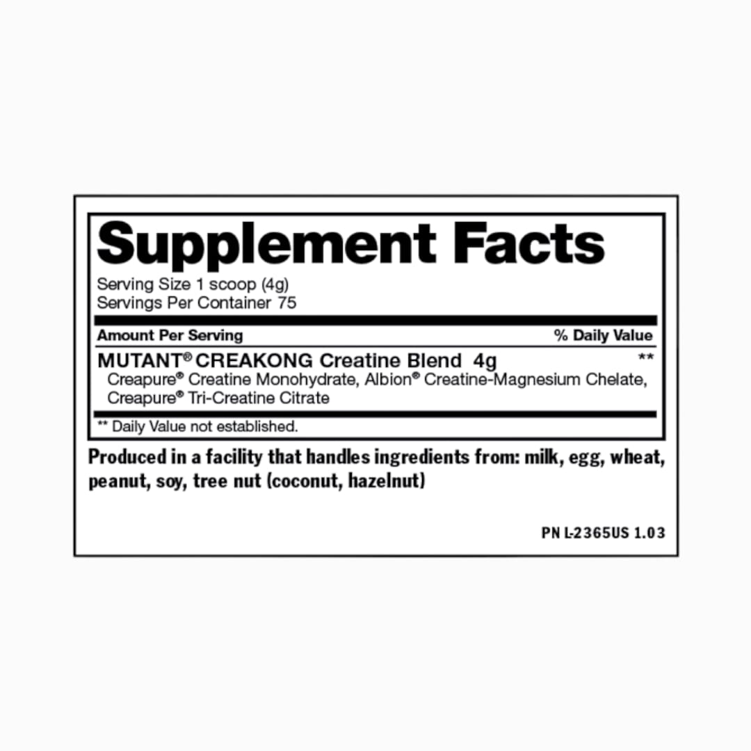 CREAKONG CREATINA 300GR - 75 SERVICIOS