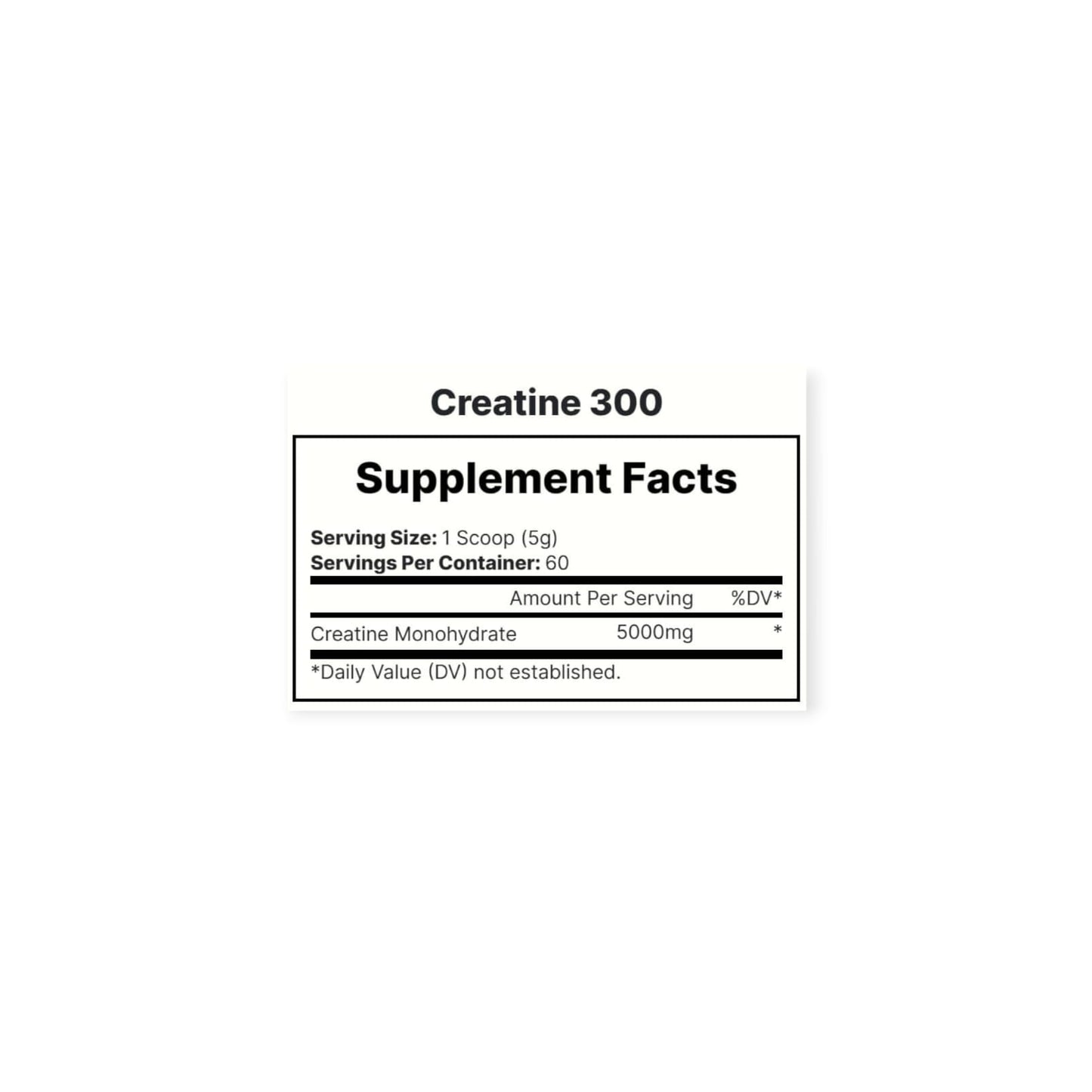 CREATINA MONOHIDRATADA 300GR 60 SV - PROSUPPS