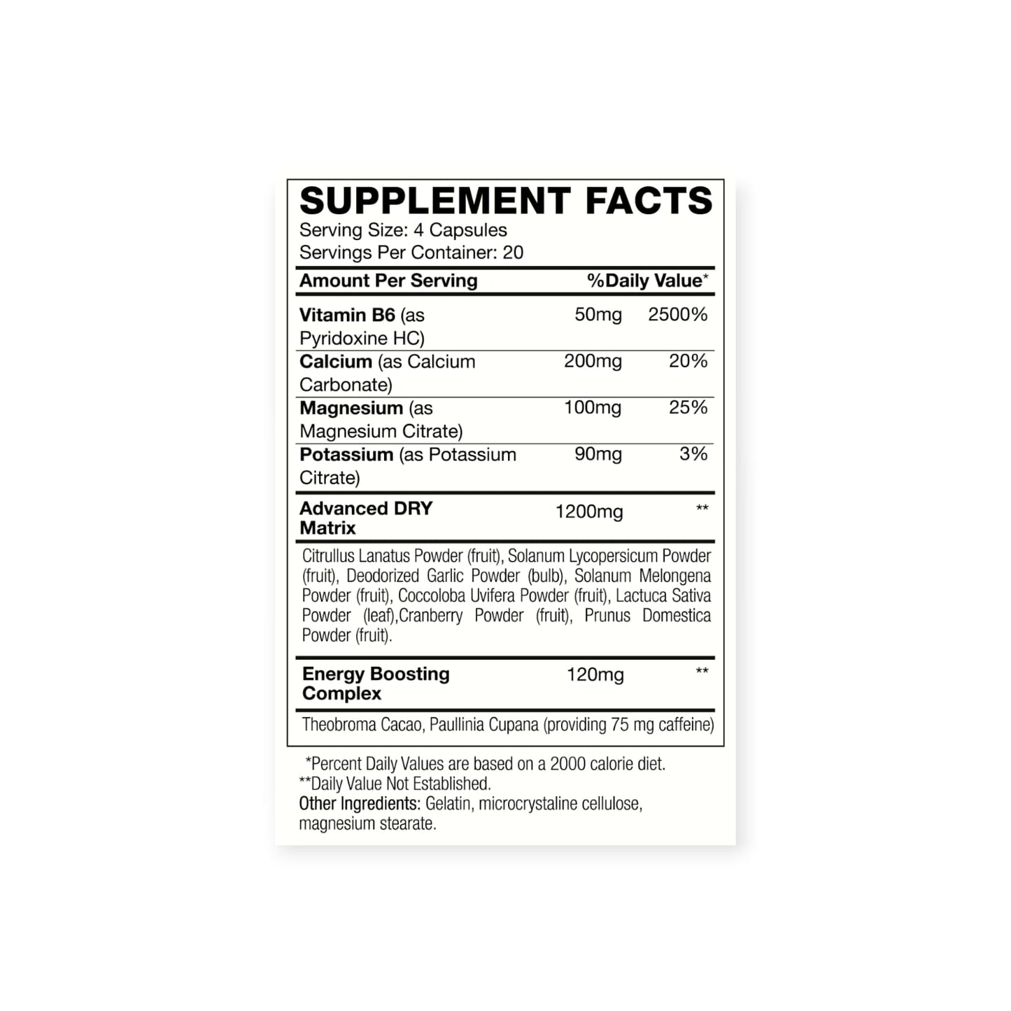 DRY DEFINITION OXY 2 80 CAPSULAS - HEXACORE