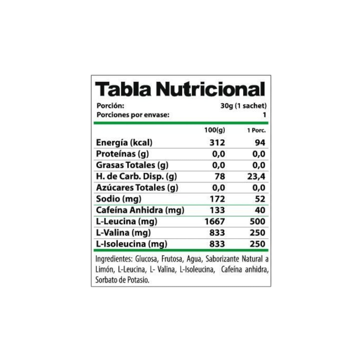 GEL VOLTAJE CAFEINA 40MG 24 UNIDADES LIMON - WINKLER NUTRITION