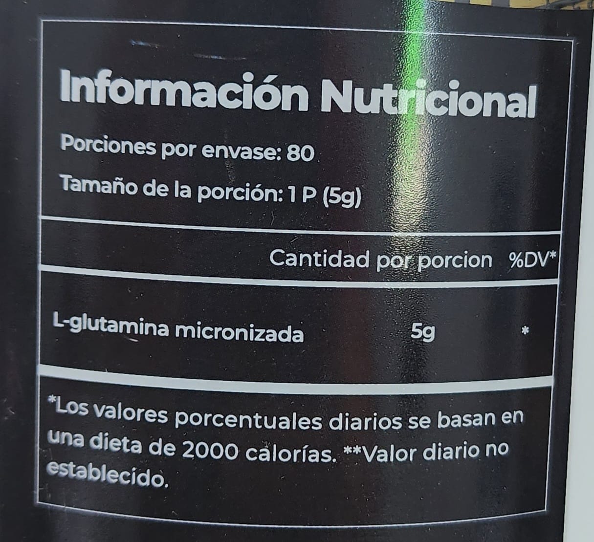 GLUTAMINA 100% PURE PRO - 80sv 400gr - GREATLHETE