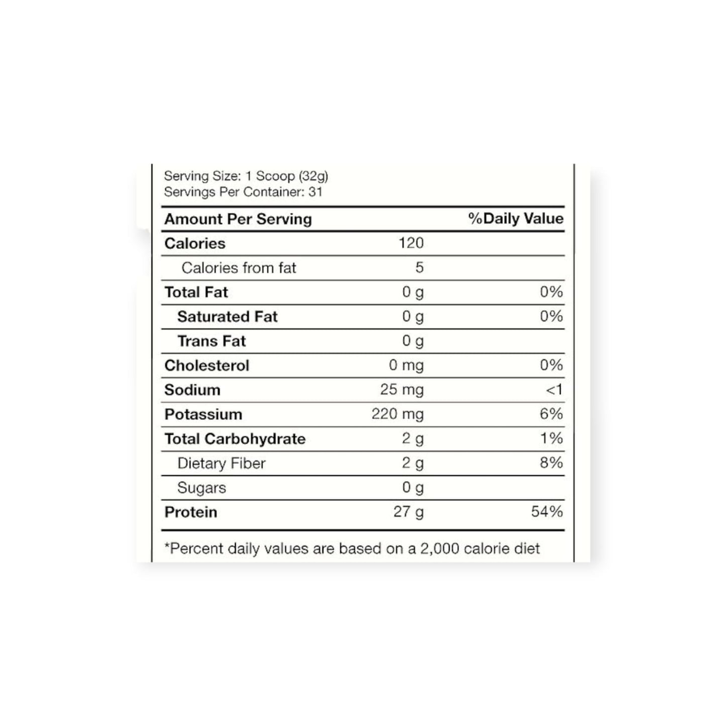 PROTEINA ISO HYDRO 2.2 LIBRAS 31 SV - HEXACORE