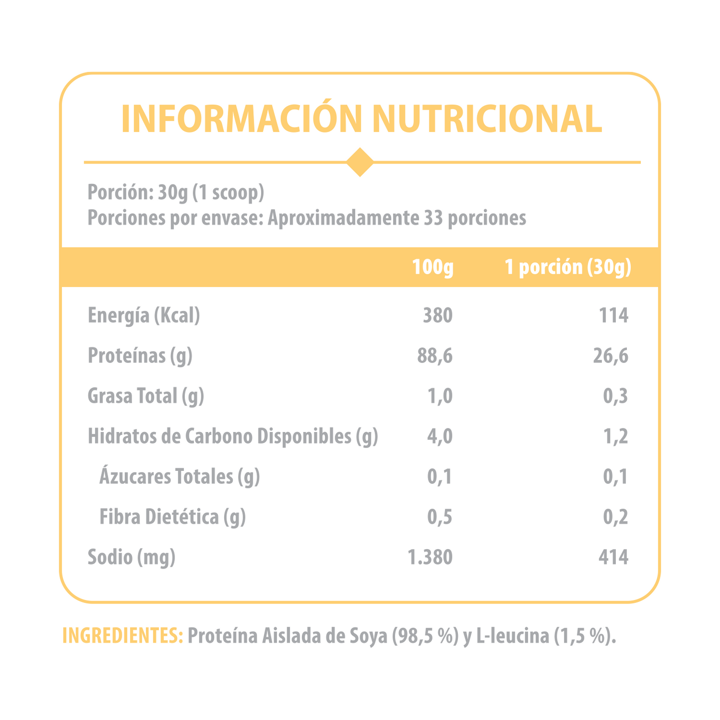 PROTEINA ISO PROTEIN PARA COCINAR 1KG - PULSE NUTRITION
