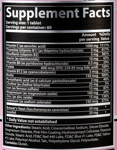 Multivitaminico For Miss 60 Cápsulas Kiffer