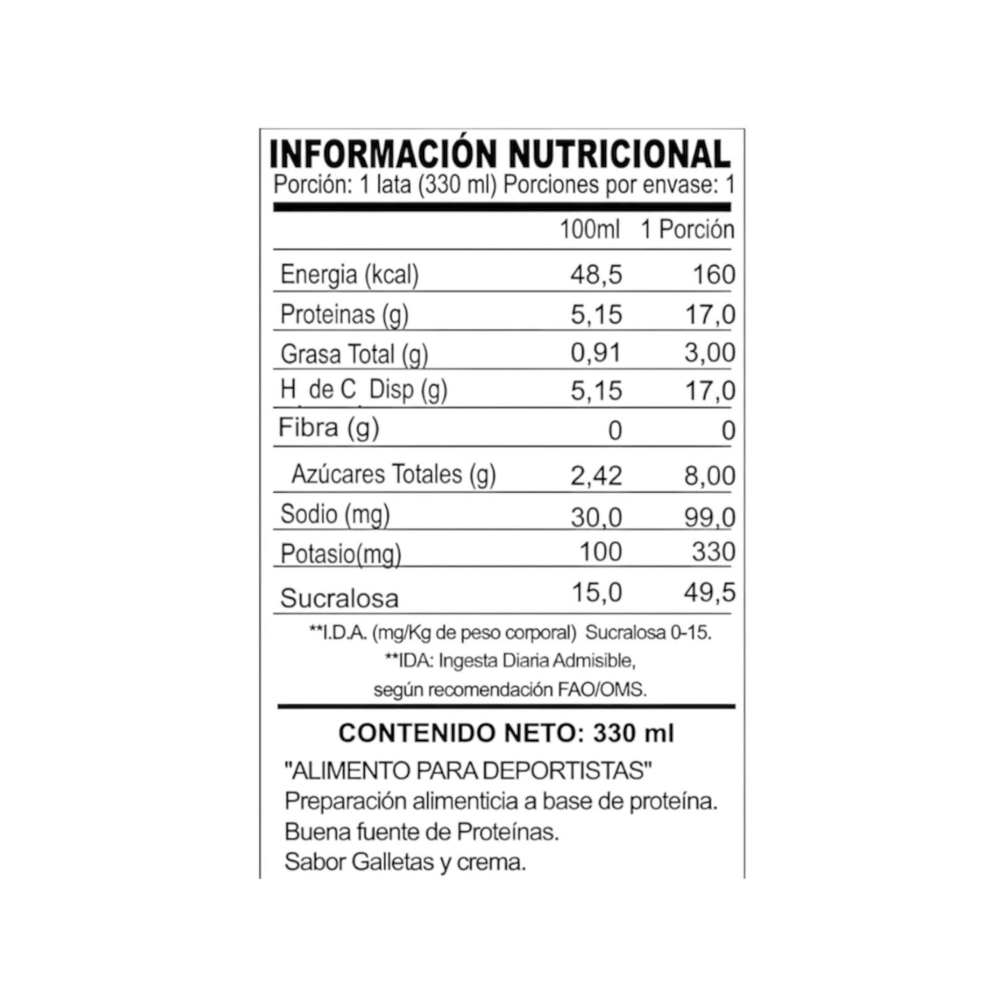 PROTEIN SHAKE 330ML - AKAPRO