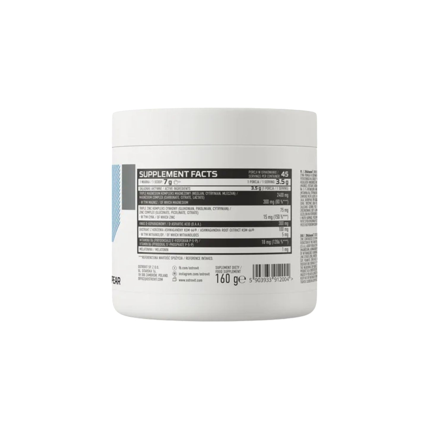 ZMA ADVANCED 160 G APPLE AND PEAR - OSTROVIT
