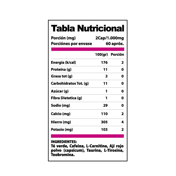 Lipo Kill Woman Cápsulas 120 Cápsulas - WINKLER NUTRITION