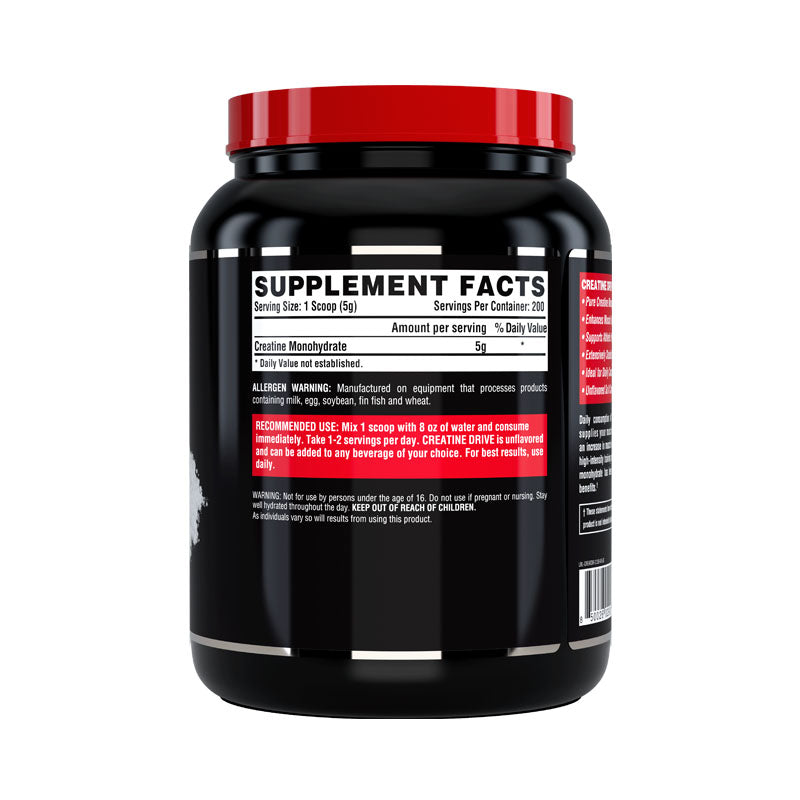 CREATINA DRIVE MONOHIDRATADO 1 KILO 200 SV - NUTREX
